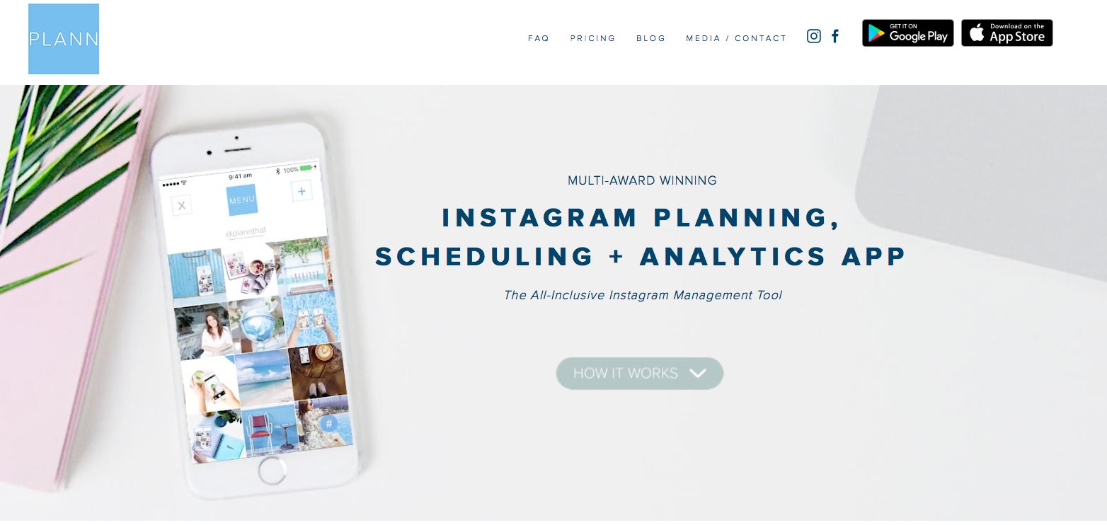 Plann Social Media Scheduling Tools