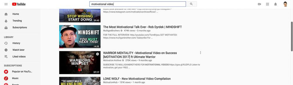 Content Tool for Social Media - Youtube