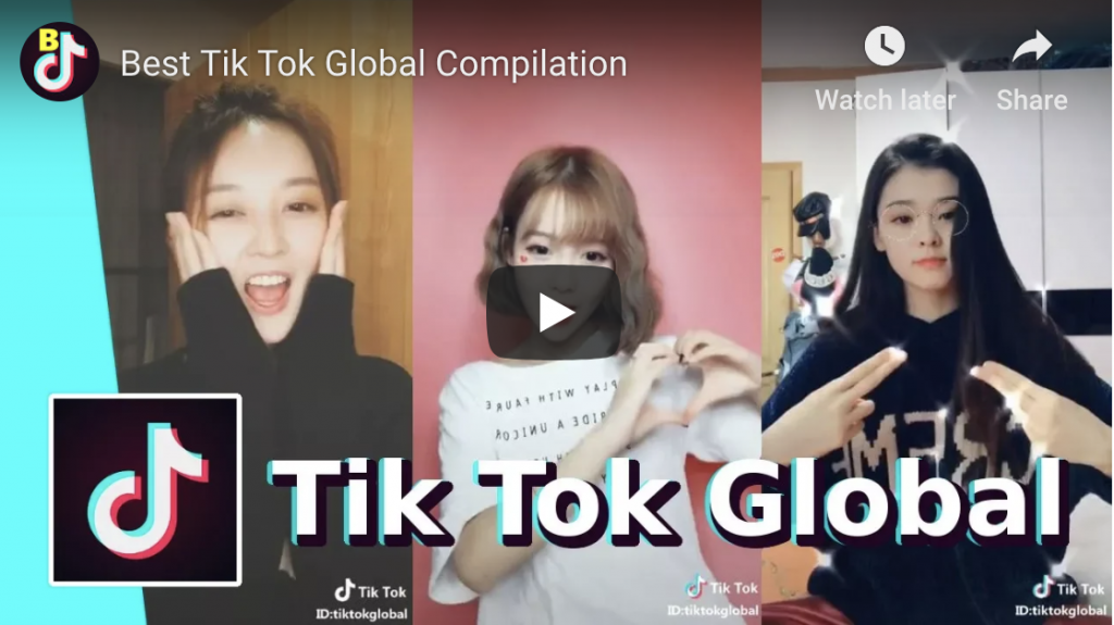 Tik Tok - emerging platform for video.
